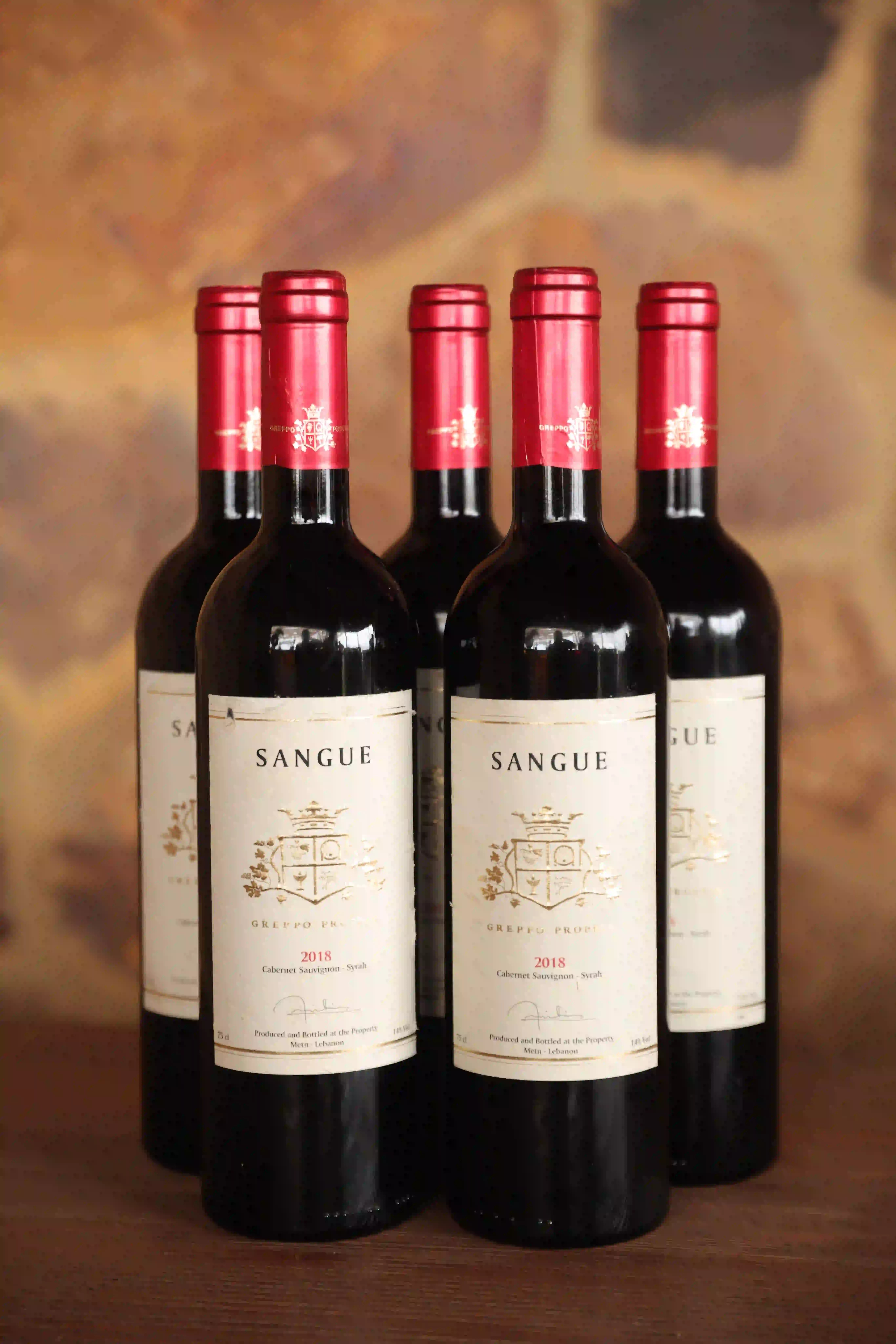 Sangue 2018 bottle